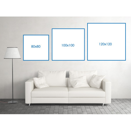 QUADRO EM TELA BULLDOG 1423 - VARIAS MEDIDAS DISPONIVEIS