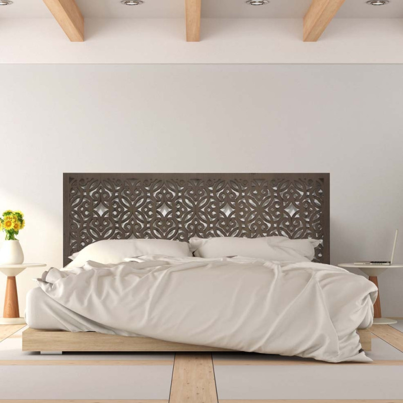 Cabecero de madera cuatro para cama 150 cm