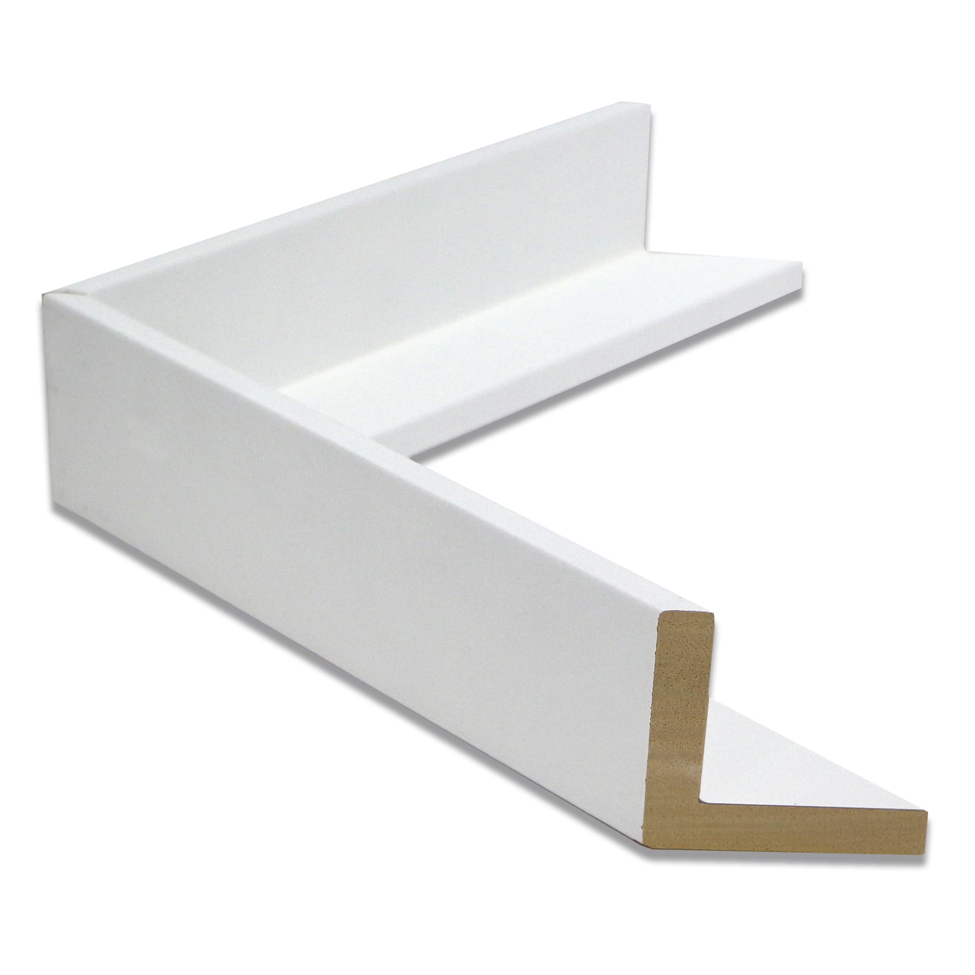  Marco universal para caja expositora, marco blanco, profundidad  alta, calidad personalizada, marco de madera real (tapete blanco de 16 x 16  pulgadas) : Hogar y Cocina