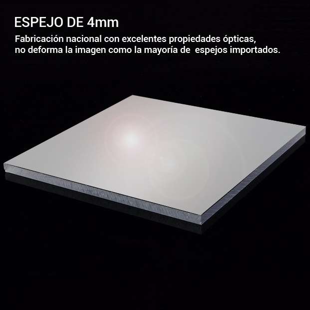 espejo 4 mm